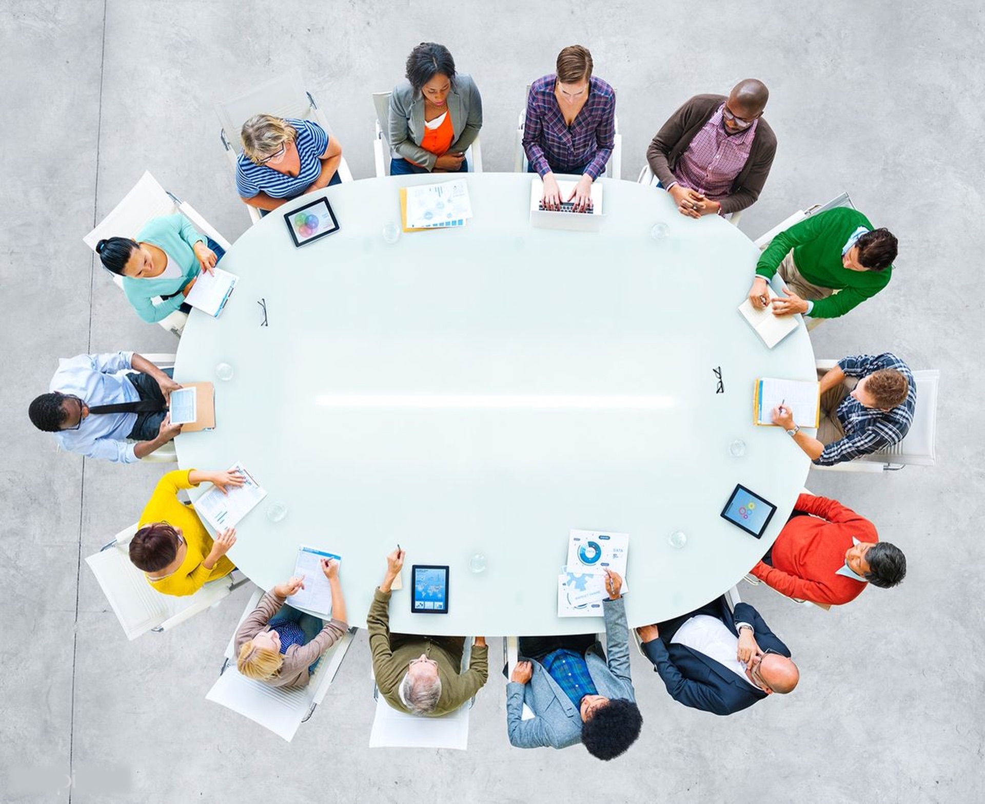 Enterprise teams collaborating
